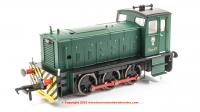 9771 Heljan Ruston 165DE 0-6-0 Industrial Diesel Shunter number 45 in NCB Dark Green livery